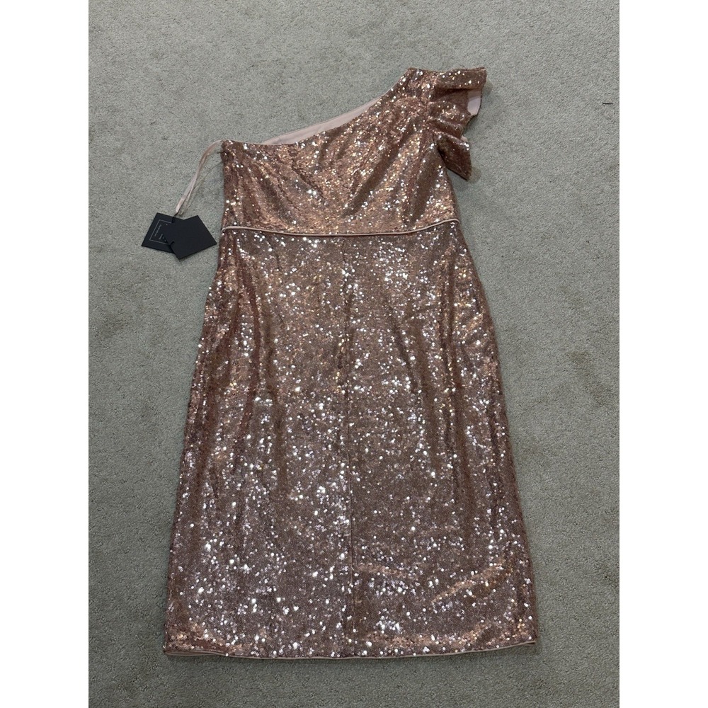 Mac Duggal 70162 One Shoulder‎ Sequence Dress Size 8 Nwt